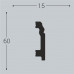Плинтус напольный Bello Deco П1 60-15