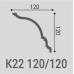 Карниз потолочный Bello Deco К22 120-120