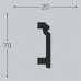 Плинтус напольный Bello Deco П7 70-20